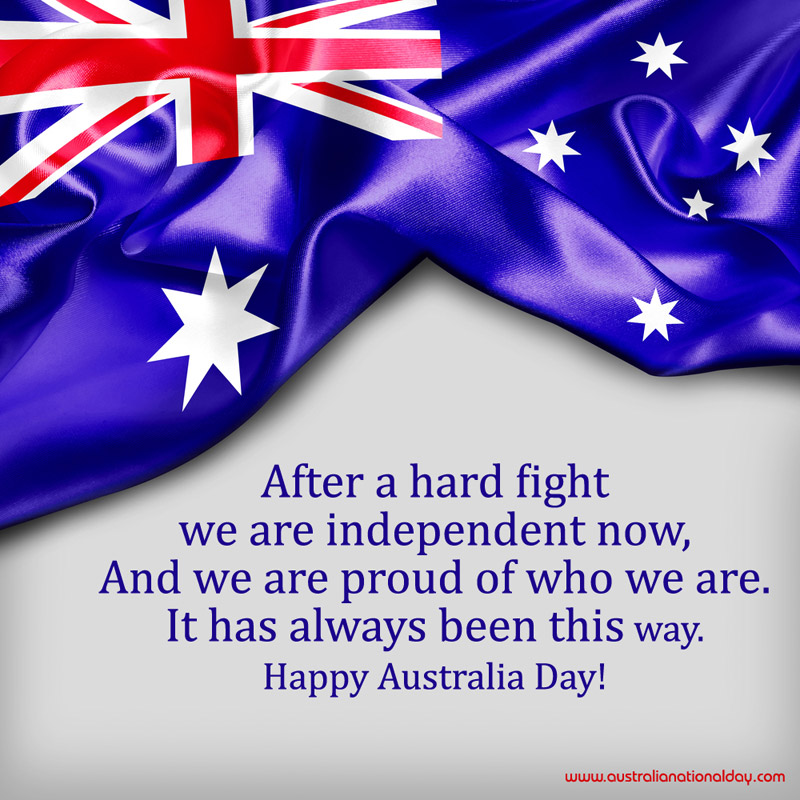 Australia Day Greetings Wishes