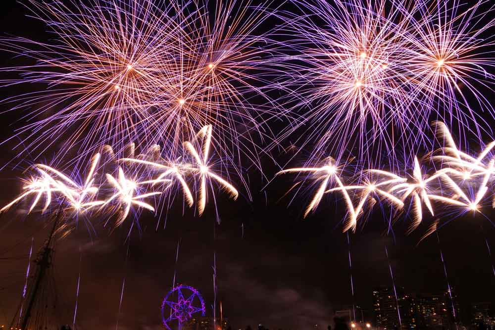 Australia Day Fireworks Melbourne