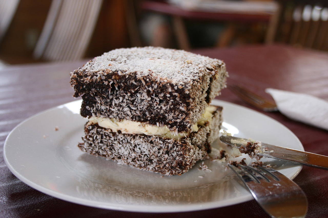 Australia Day Lamington Cake